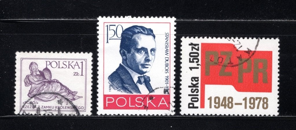 POLOGNE Lot 1978 estampillé, Envoi, Pologne, Affranchi
