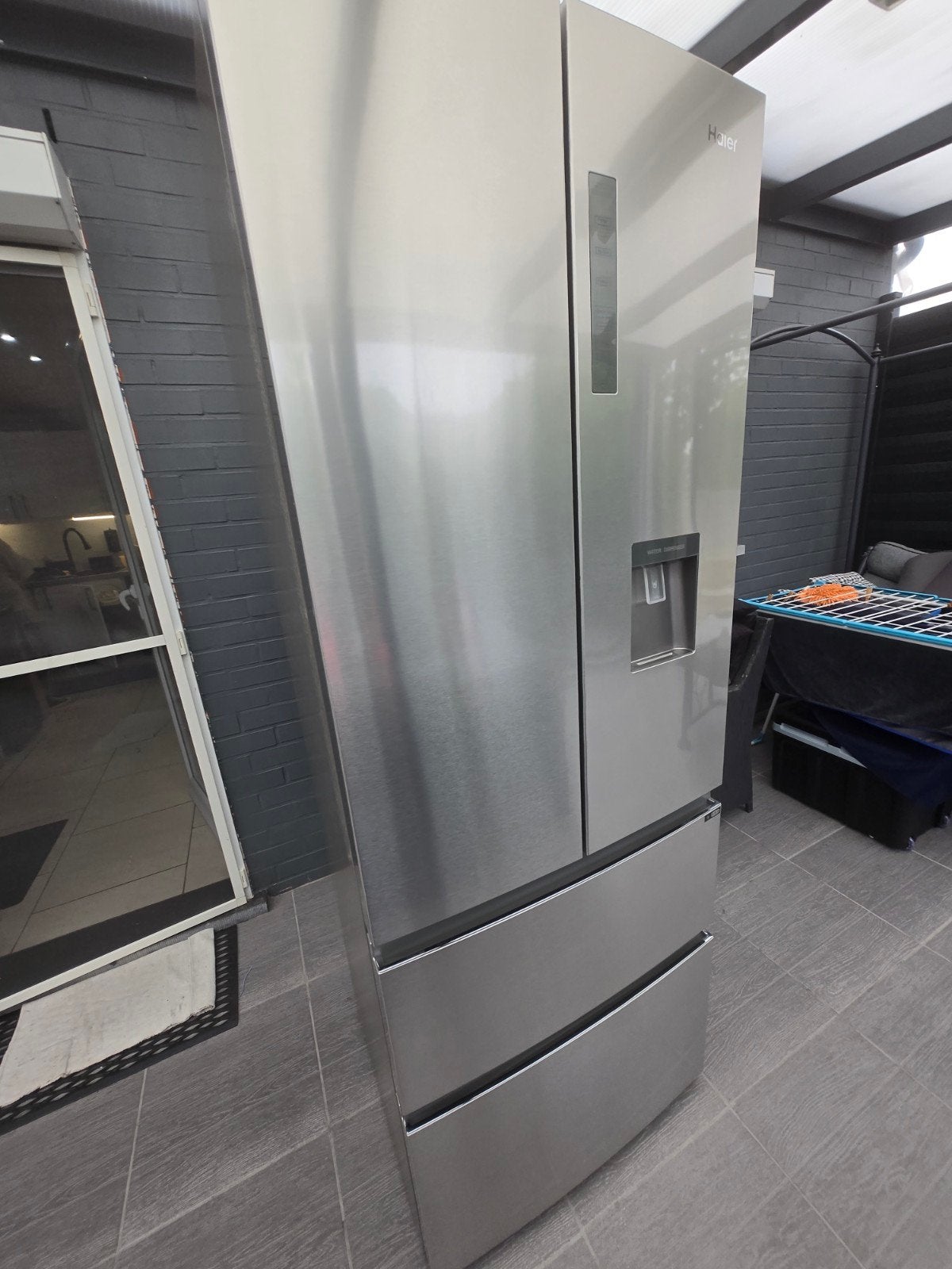 frigo haier, Electroménager, Avec compartiment congélateur, 160 cm ou plus, Comme neuf, Enlèvement
