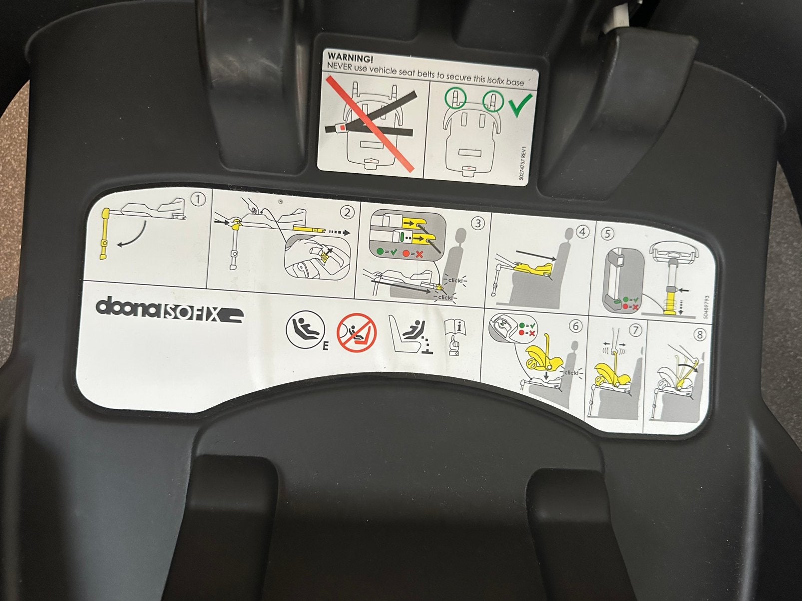 Doona+ isofix, Enlèvement, Comme neuf