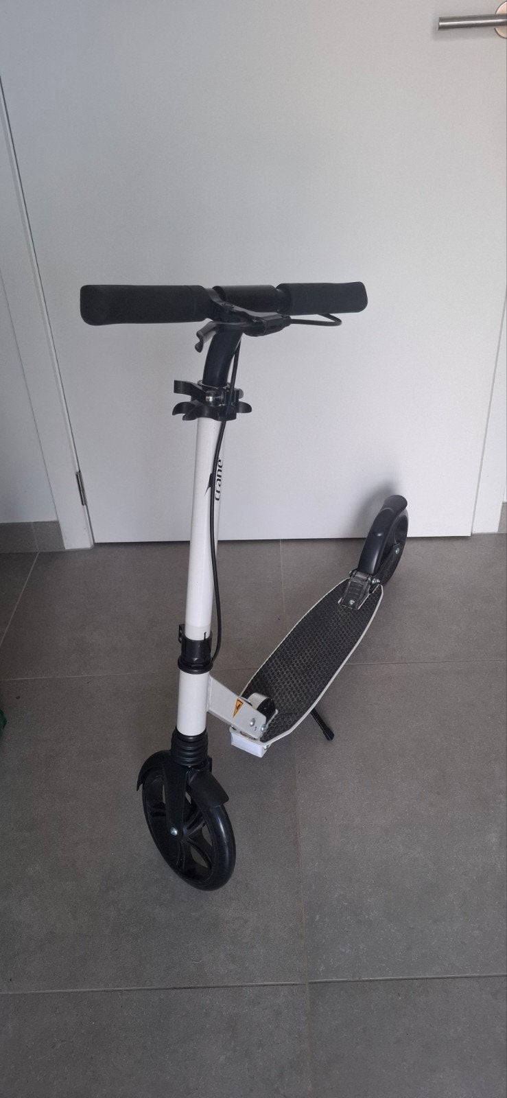 step met vering en grote wielen - als nieuw, Fietsen en Brommers, Ophalen