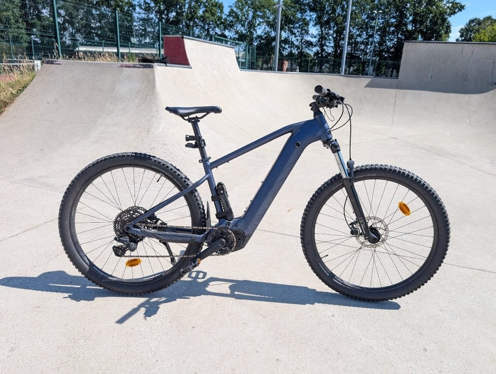 Nieuwe E-Mountainbike Rockrider 29" | 575 km | twv €1990, Vélos & Vélomoteurs, Vélos | VTT & Mountainbikes, VTT semi-rigide, Enlèvement