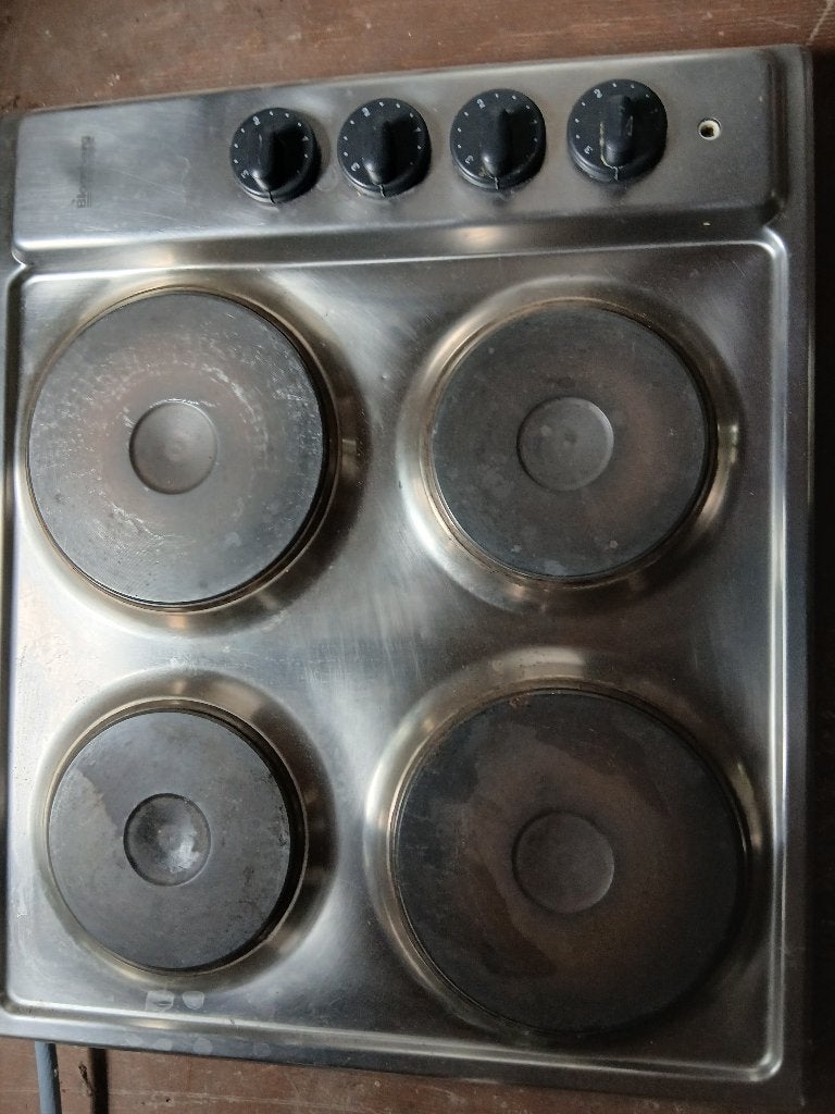 kookplaat, Electroménager, 4 zones de cuisson, Encastré, Enlèvement, Utilisé