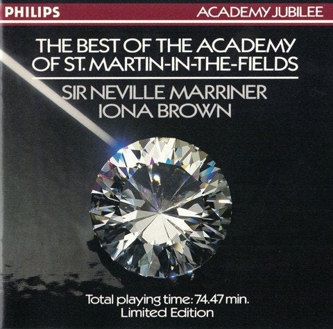 SALE--CD ACADEMY OF ST.MARTIN-IN-THE-FIELDS-The Be, Verzenden