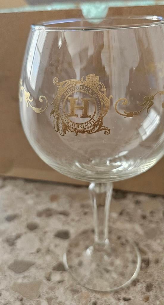 Hendricj´s gin glazen, Verzamelen, Ophalen of Verzenden