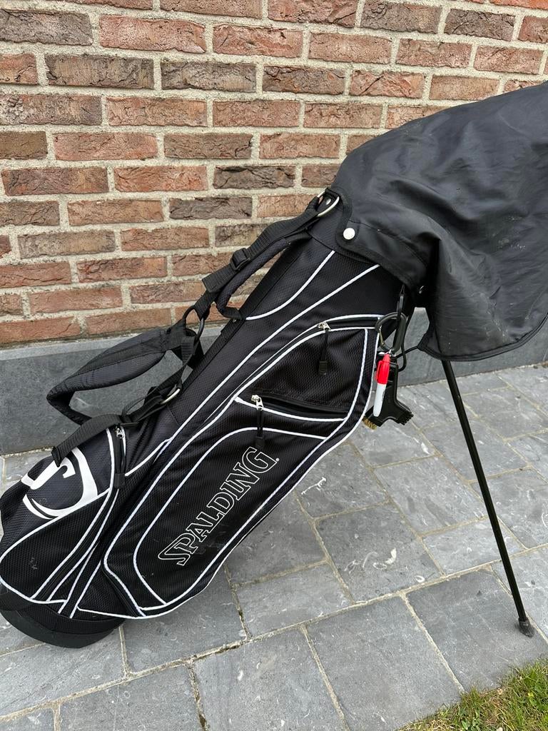 Spalding golfclubs en zak, Sport en Fitness, Golf, Ophalen, Zo goed als nieuw
