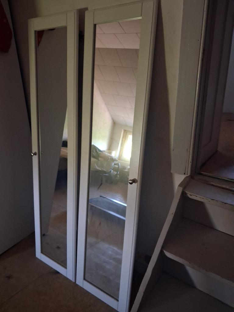 portes en miroir, Bricolage & Construction, Enlèvement