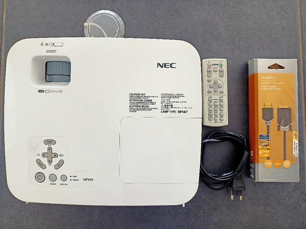 Beamer NEC NP410, Audio, Tv en Foto, Beamers, Gebruikt, LCD, Overige resoluties, NEC