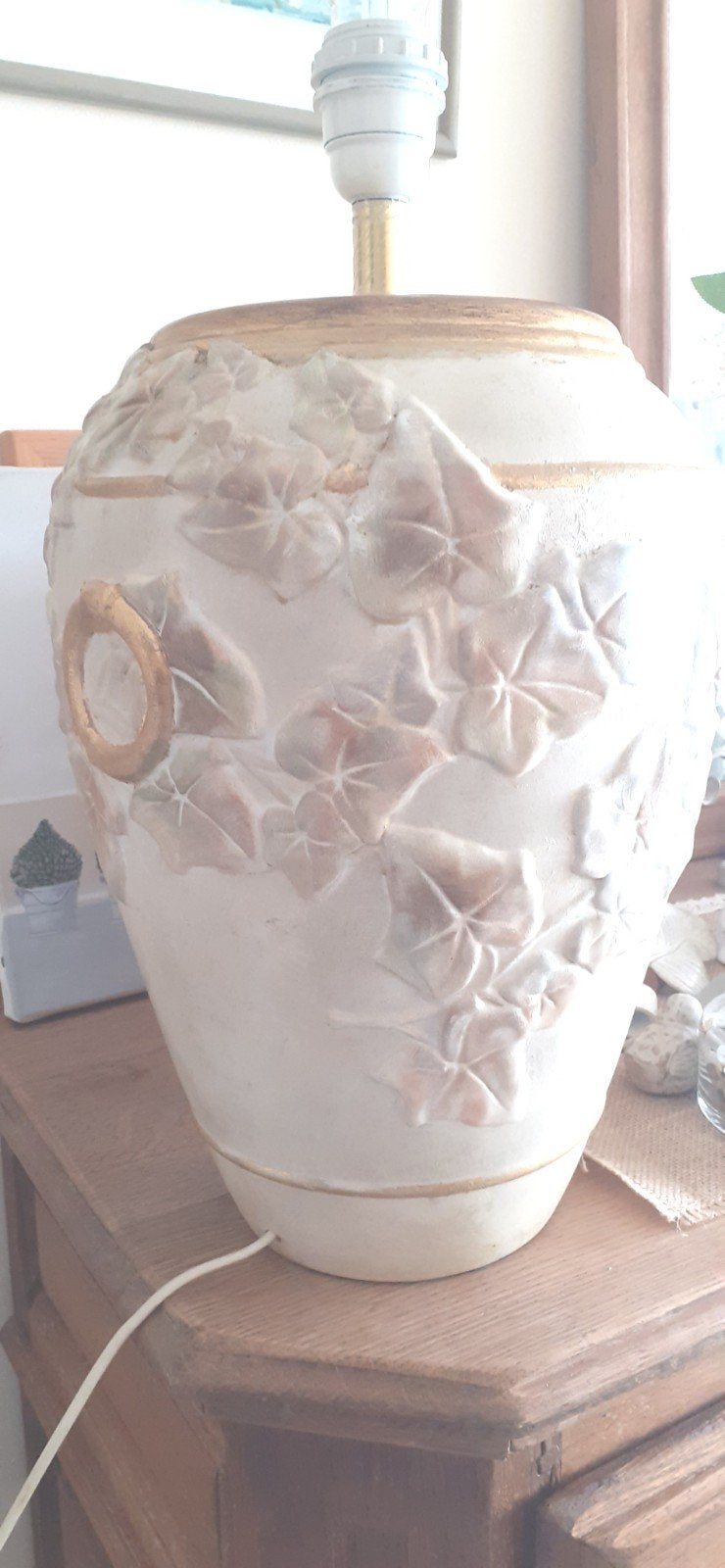 Grand pied de lampe, Ophalen