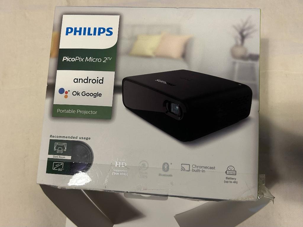 vidéoprojecteur Philips PicoPix Micro2TV - PPX360, Audio, Tv en Foto, Beamers, Ophalen, Zo goed als nieuw, Philipps, Overige technologie