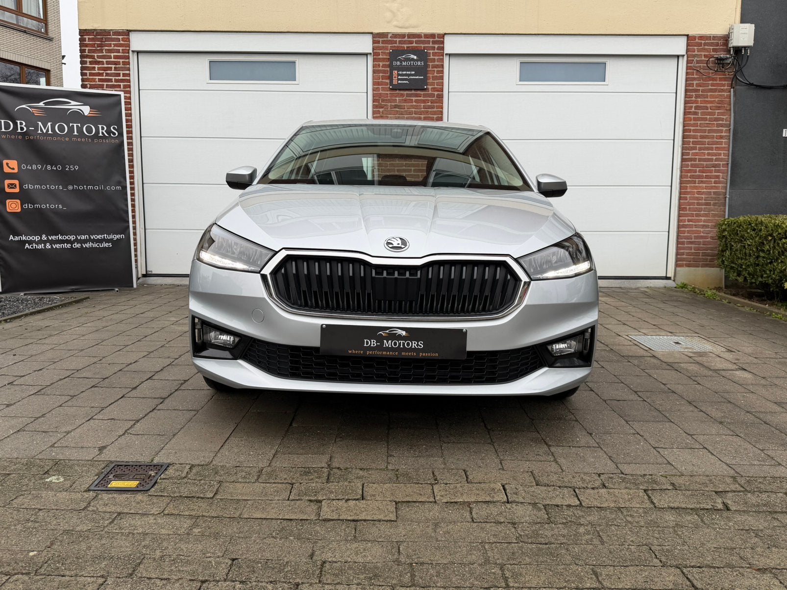 Skoda fabia 1.0i 06/2022 57.700km (80pk), Auto's, Euro 6, Bedrijf, 5 deurs, Onderhoudsboekje