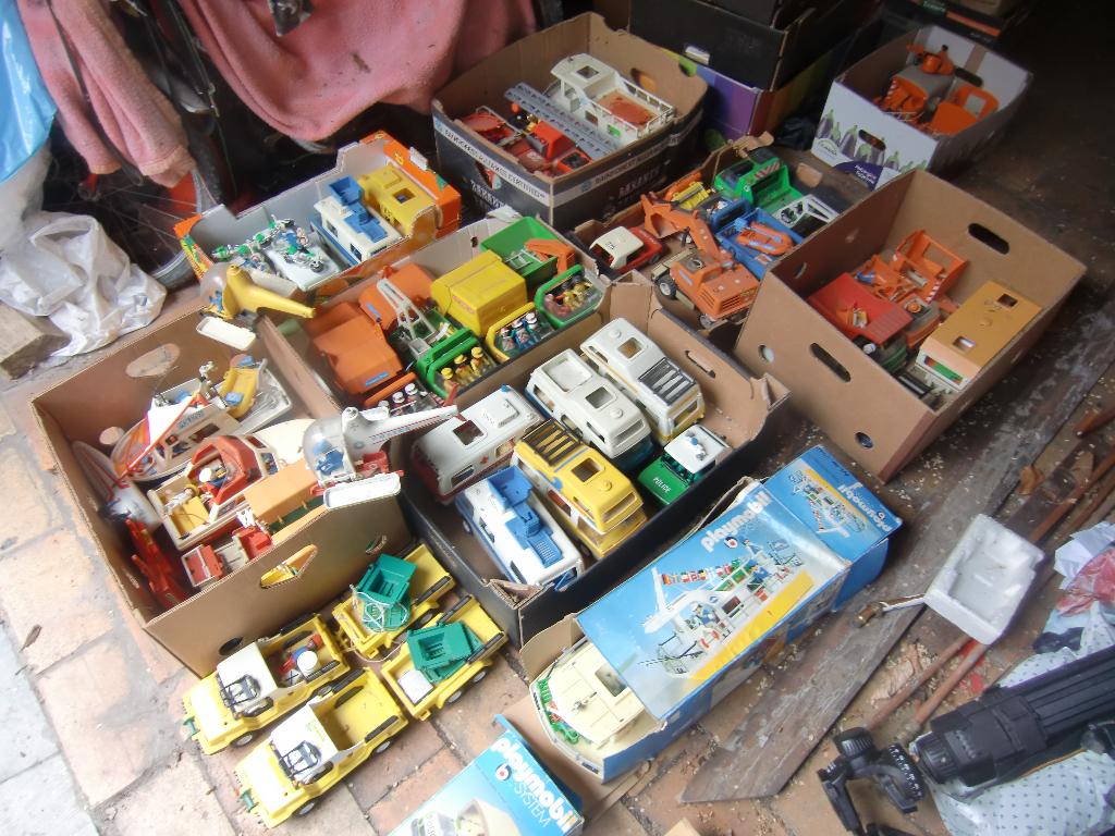 lot playmobil vintage, Enlèvement, Utilisé, Ensemble complet