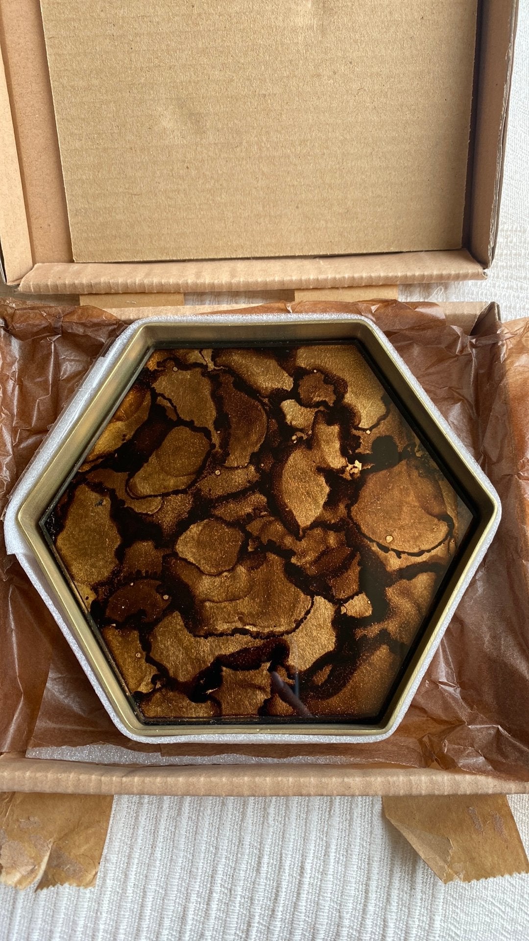 NIEUW Ethnicraft mini tray, Ophalen, Nieuw, Decoratieve rand, Overige vormen