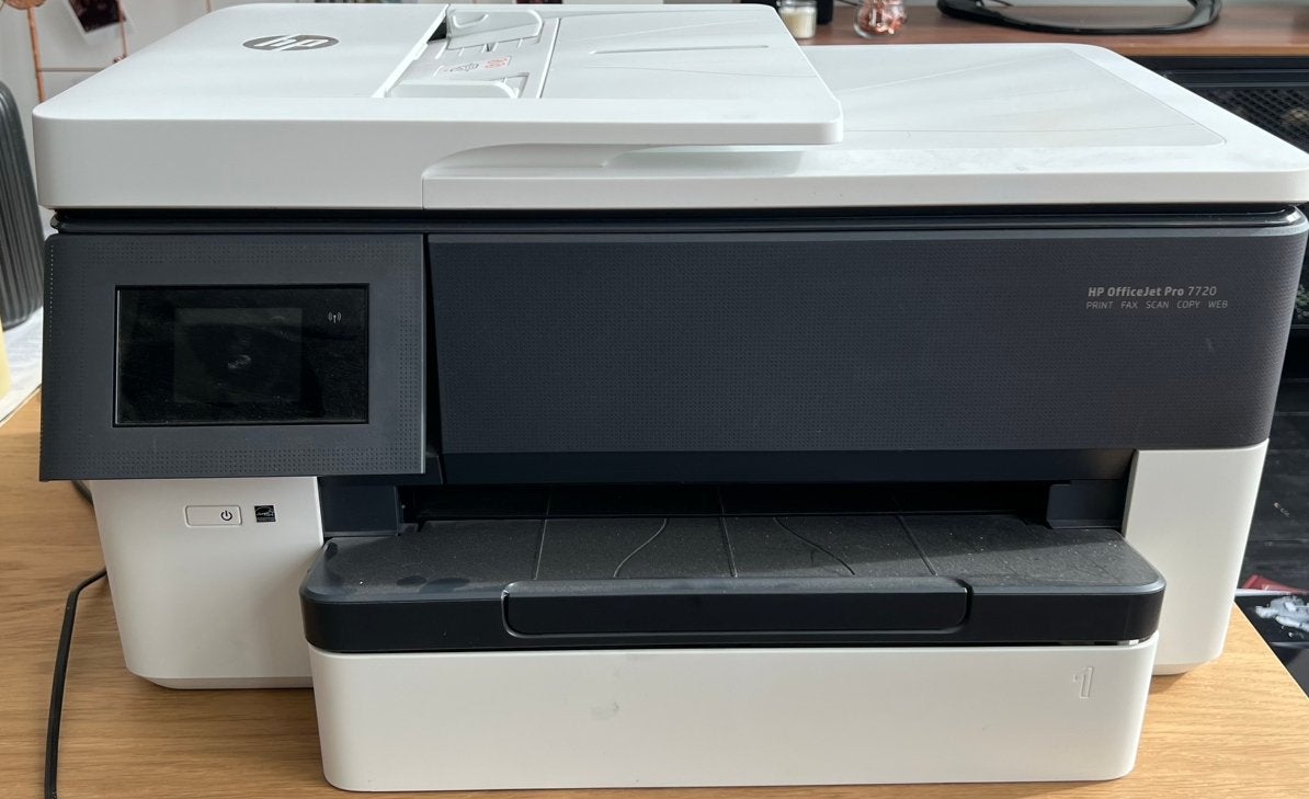 Imprimante HP OfficeJet Pro 7720, Informatique & Logiciels, Imprimantes, Enlèvement, Comme neuf, Imprimante