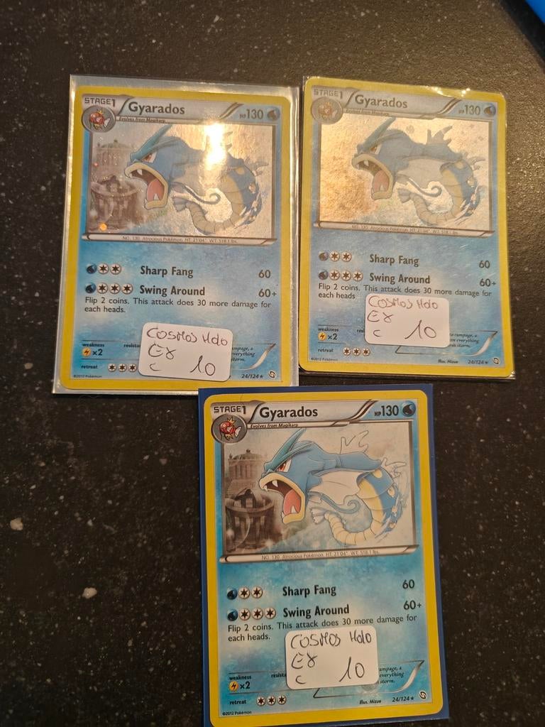 Cosmos holo gyarados dragons exalted pokémon, Ophalen of Verzenden
