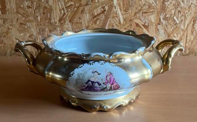 Soupière vintage de marque Gloria Fine Porcelain, Antiquités & Art, Enlèvement