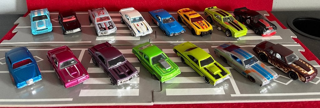 Selection Voitures Vintage Hot Wheels 1:64, Enlèvement ou Envoi, Comme neuf, Voiture