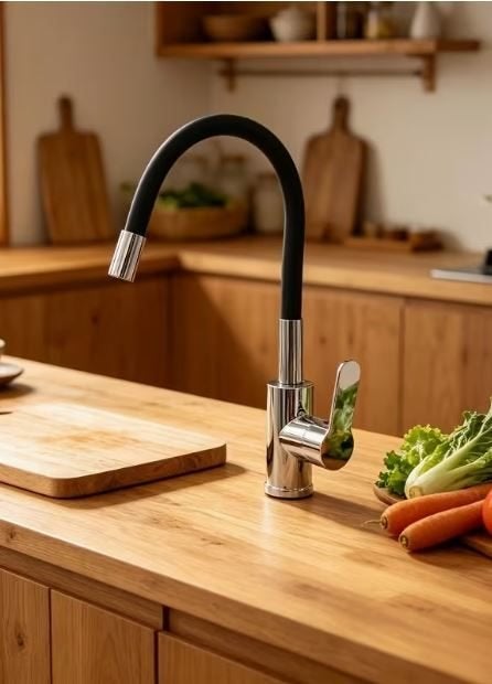 robinet cuisine., Enlèvement, Neuf, Inox, Robinet