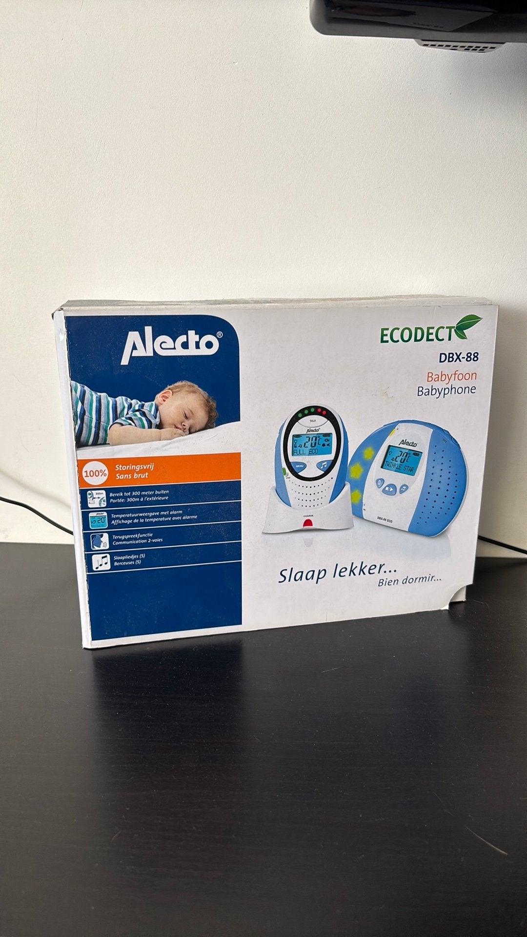 Babyfoon Alecto, Enfants & Bébés, Enlèvement ou Envoi, Comme neuf, 250 mètres ou plus, Fonction Répondeur