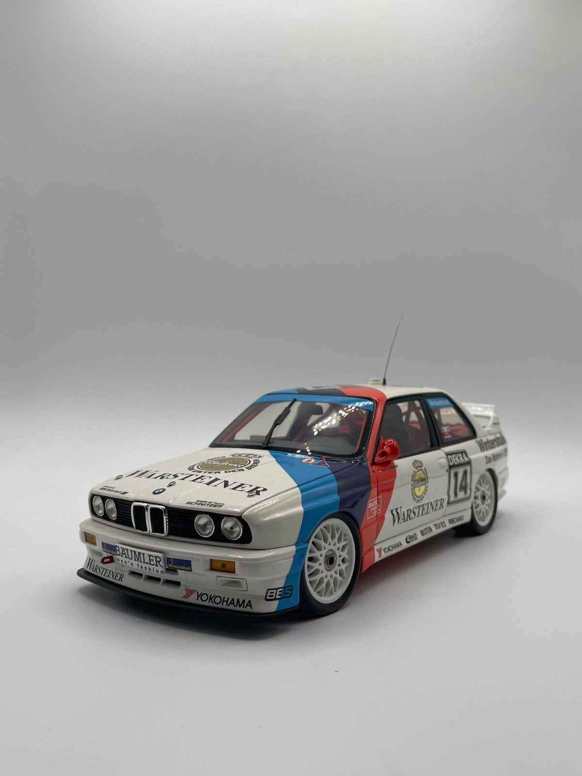 BMW M3 E30 DTM Warsteiner Minichamps 1/18, Enlèvement, MiniChamps