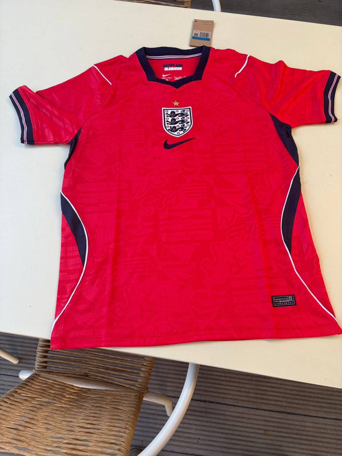Maillot Angleterre coupe du monde 2026, Taille M, Enlèvement ou Envoi, Neuf, Maillot