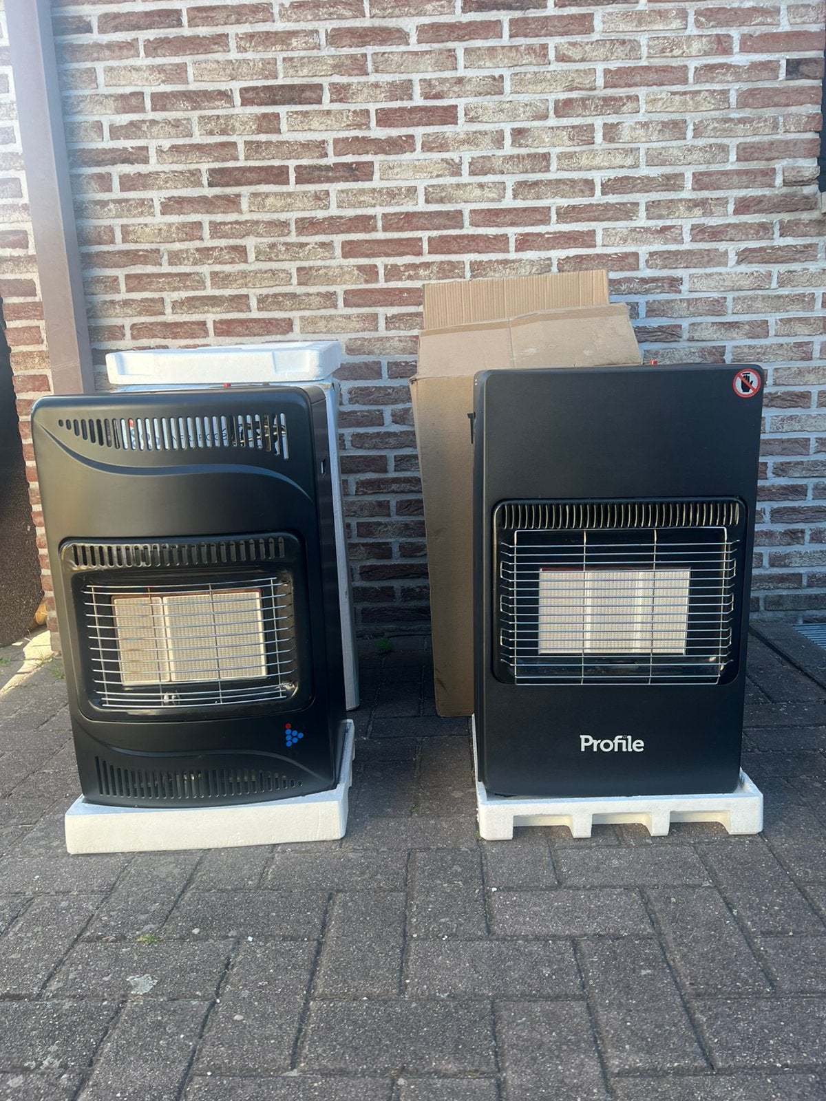 2 mobiele gaskachels/ infrarood gaskachels zo goed als nieuw, Ophalen, Nieuw, Gaskachel