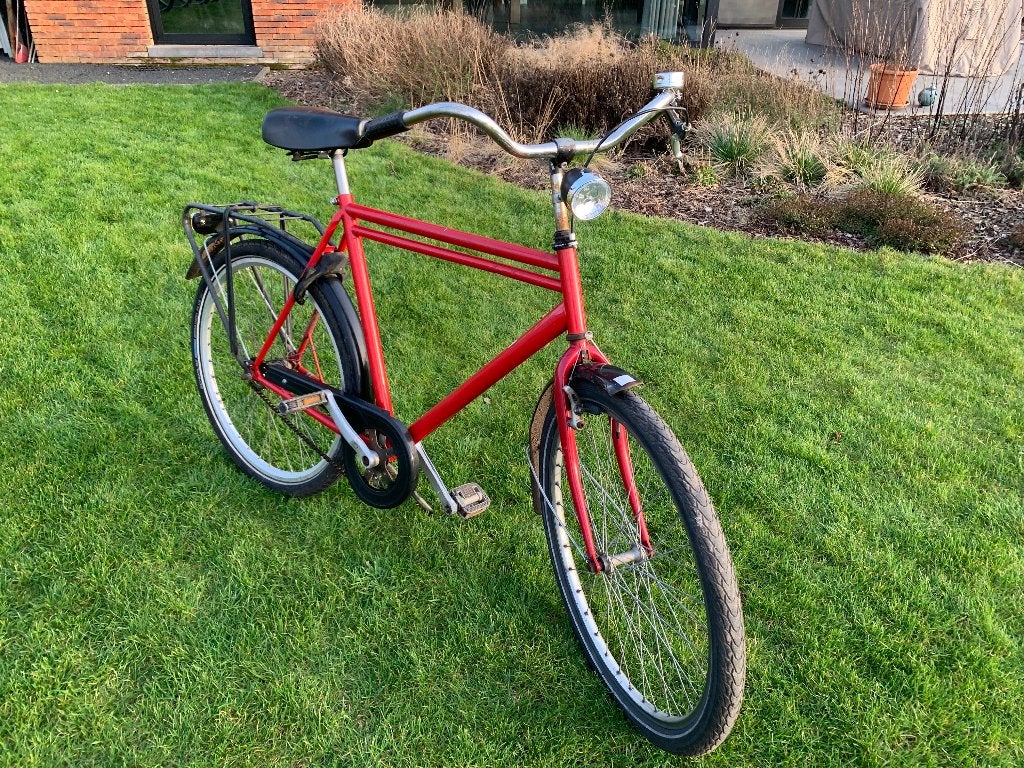 Studentenfietsen, Fietsen en Brommers, Terugtraprem, Gebruikt, 57 tot 61 cm, Ophalen