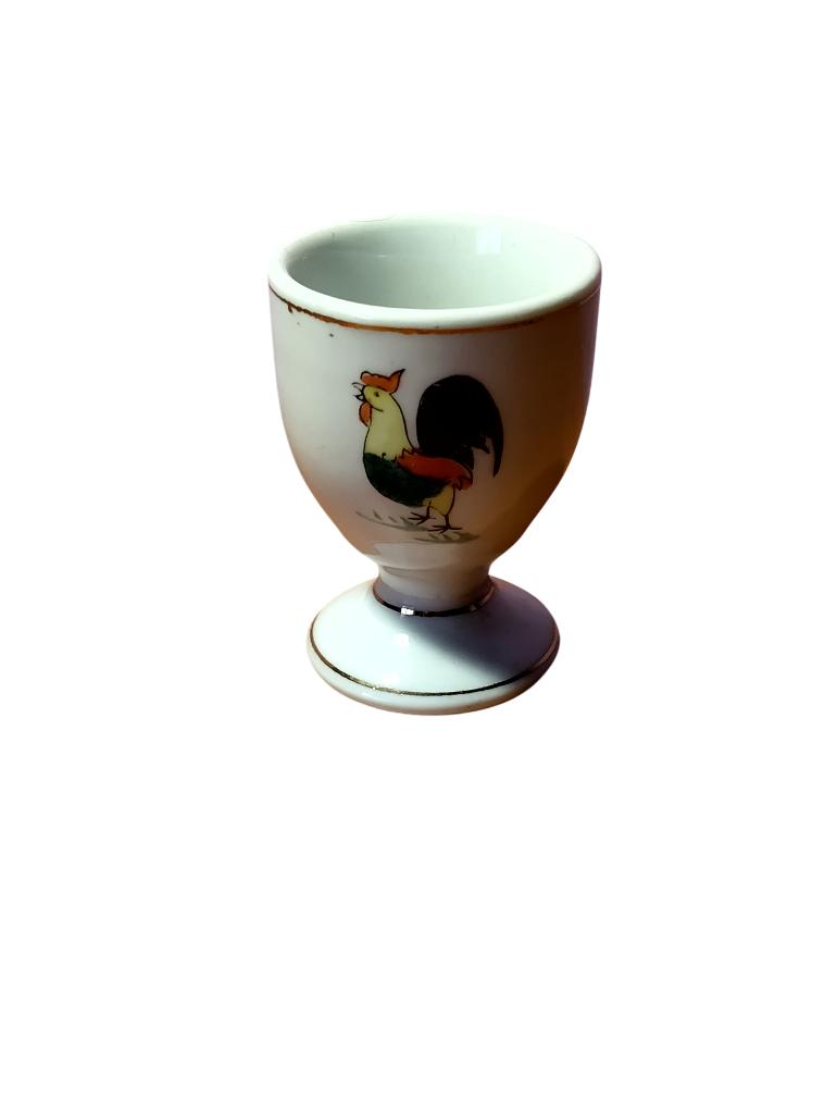 1 coquetier motif coq vintage, Enlèvement