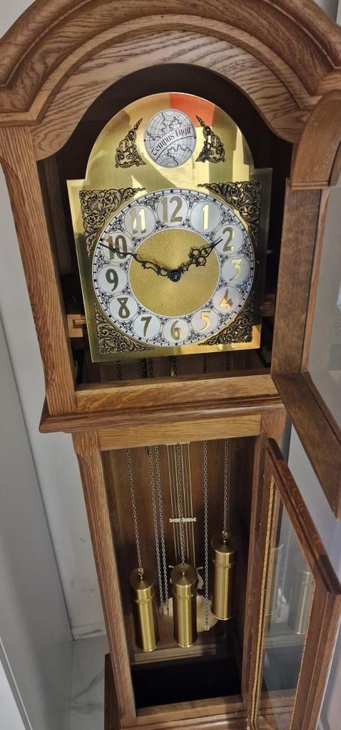 Howard,klok Miller Tempus Fugit Grandpa Clock, Antiek en Kunst, Ophalen of Verzenden