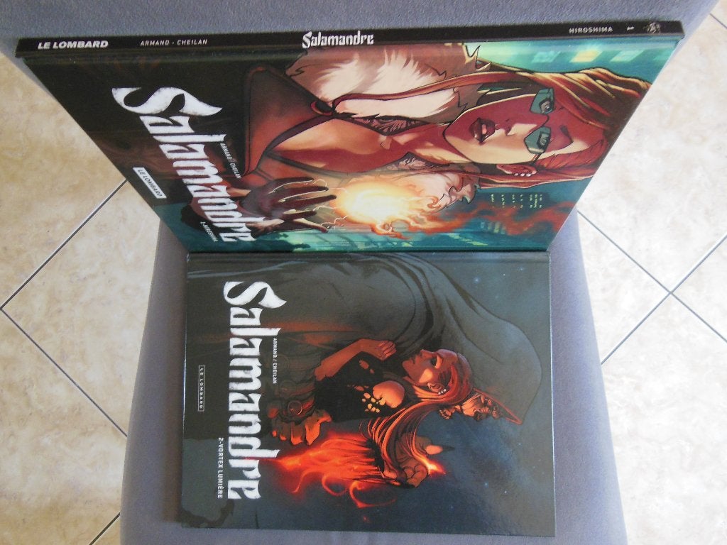 Lot BD Salamandre 1 à 2 EO Série complète, Enlèvement ou Envoi, Comme neuf