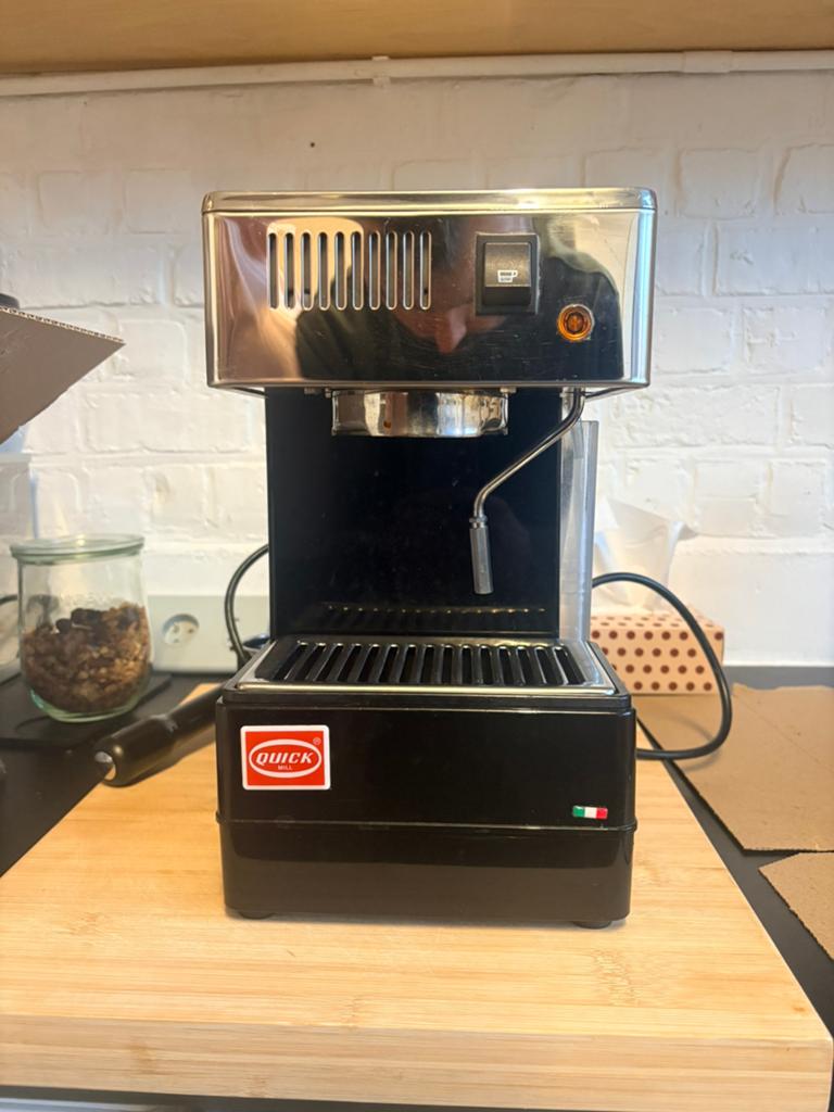 Quick Mill 820 - zwart - espressomachine, Elektronische apparatuur, Ophalen, Gebruikt