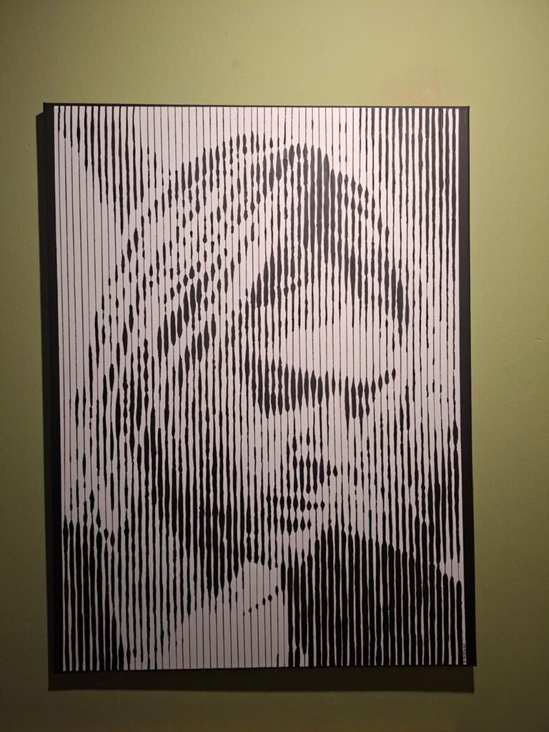 Schilderij van Kurt Cobain op doek . Gerke Rienks, Ophalen of Verzenden