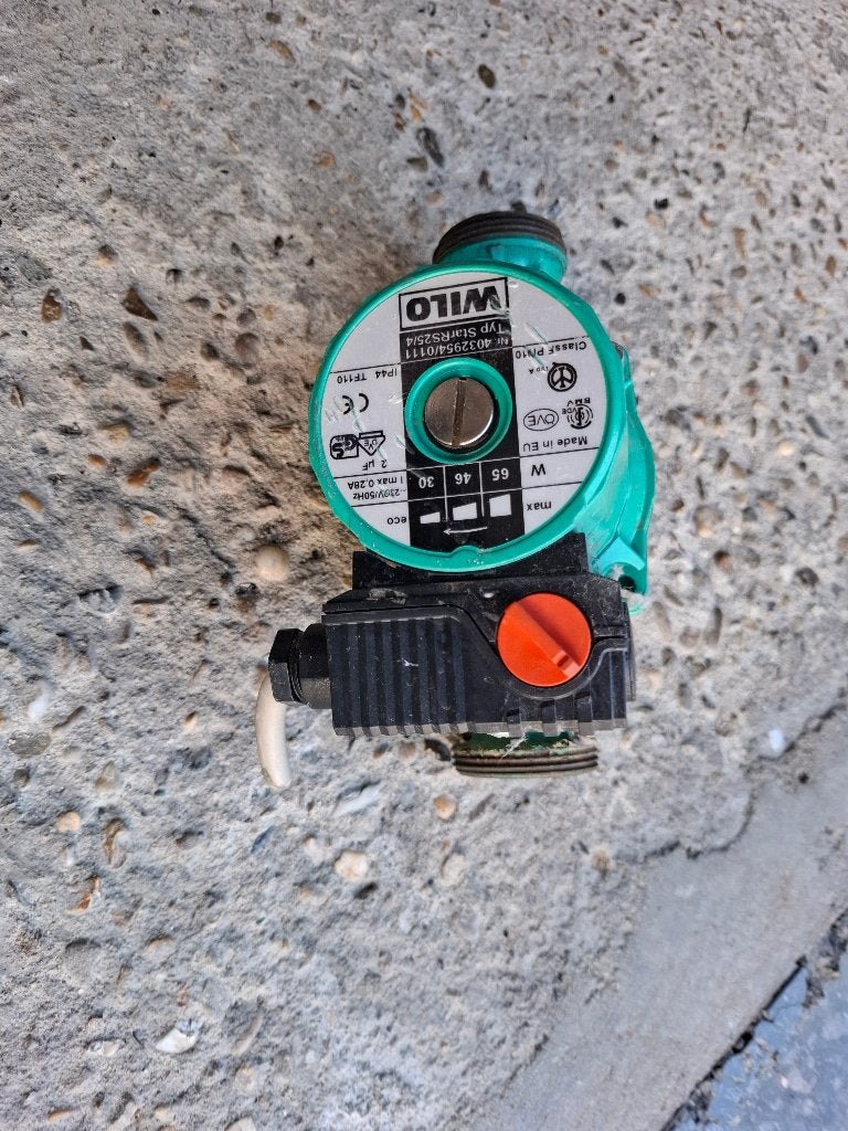 Cv pomp, Ophalen