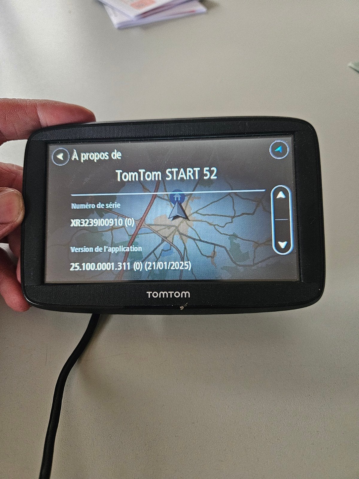 GPS tomtom start 52, Autos : Divers, Navigation de voiture, Enlèvement