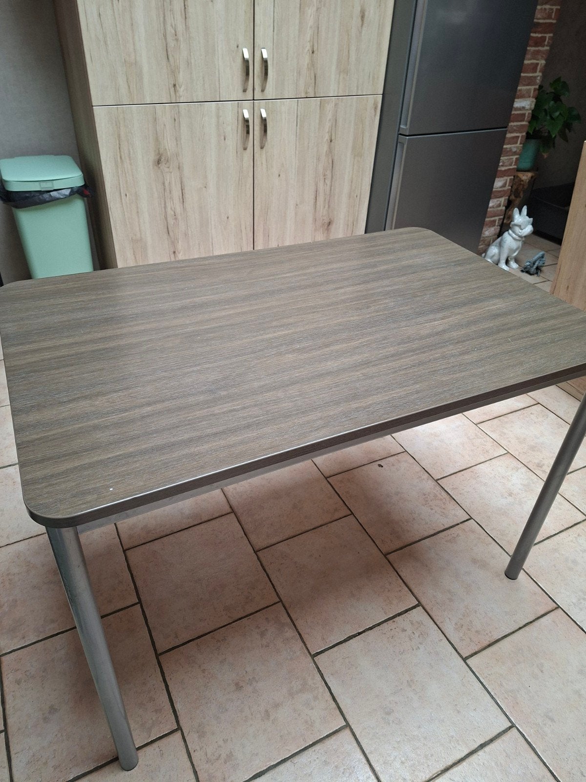 Keukentafel, Ophalen