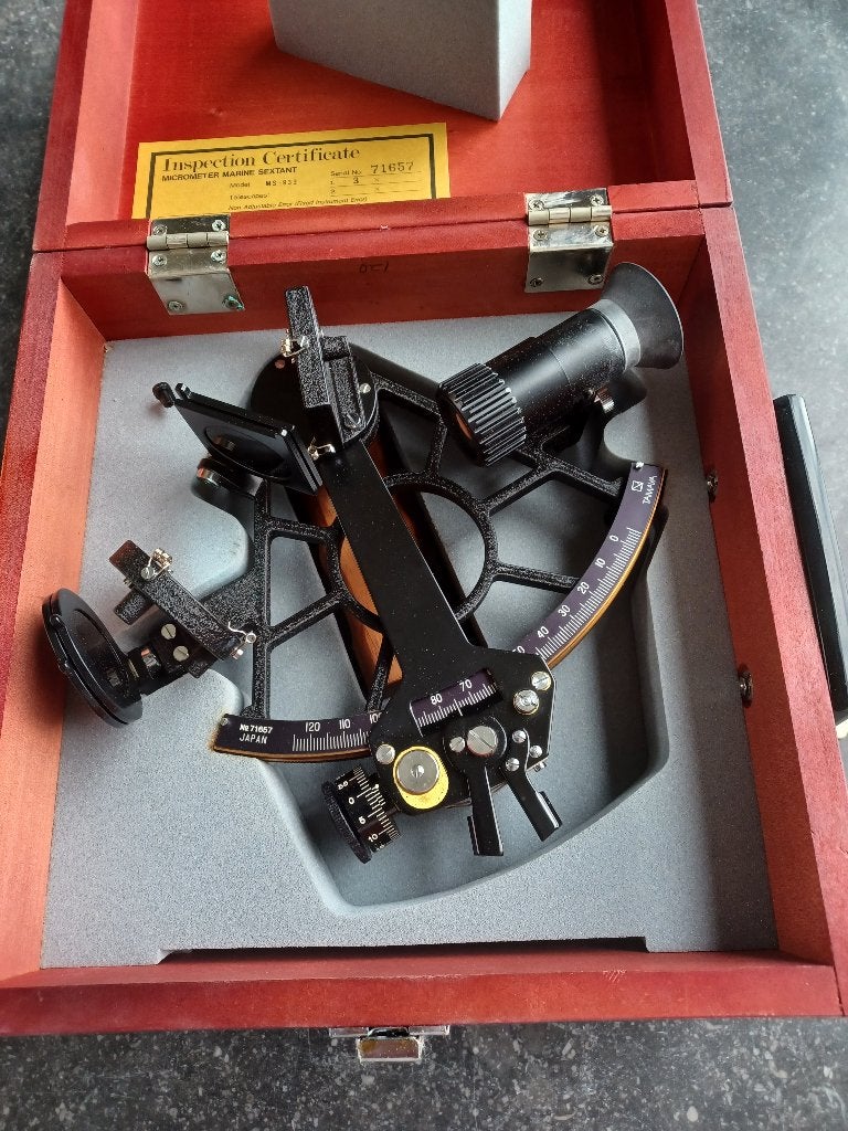 Tamaya MS933 sextant in nieuwstaat, Watersport en Boten, Ophalen, Zo goed als nieuw, Overige typen