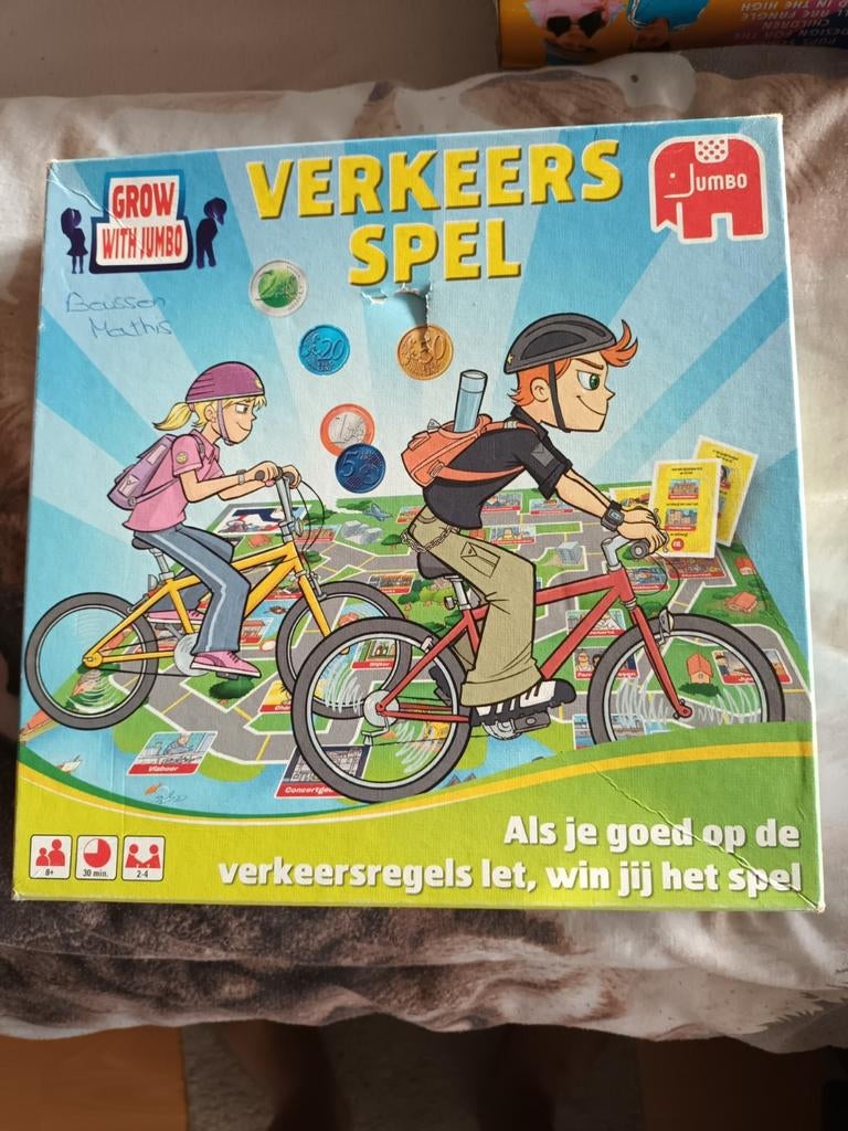 Verkeersspel, Ophalen