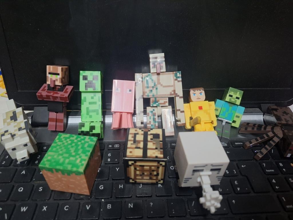 Minecraft actiefiguren, Kinderen en Baby's, Ophalen of Verzenden