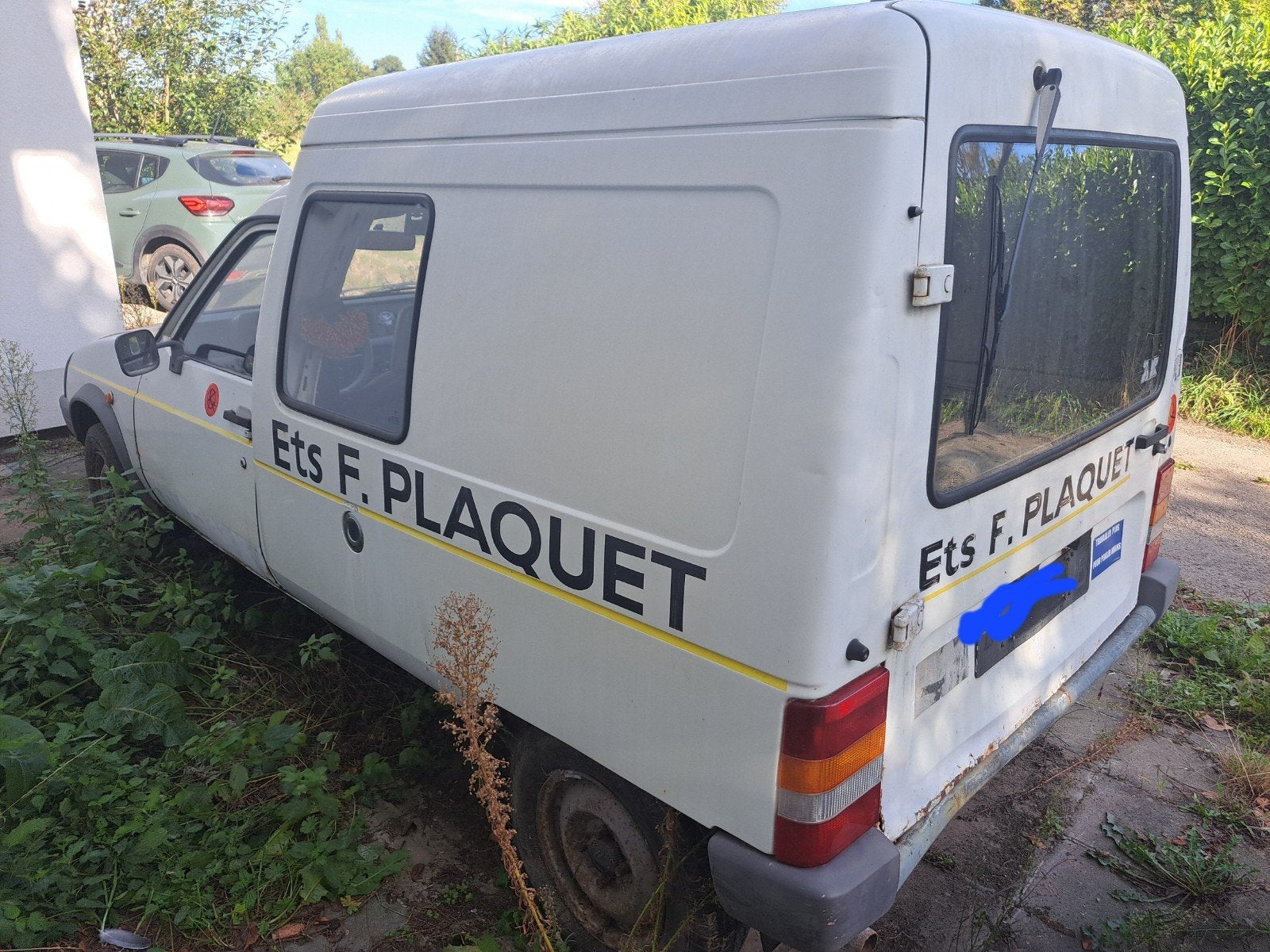 Citroen C15, Auto's, Zwart, Overige bekleding, Wit, Particulier
