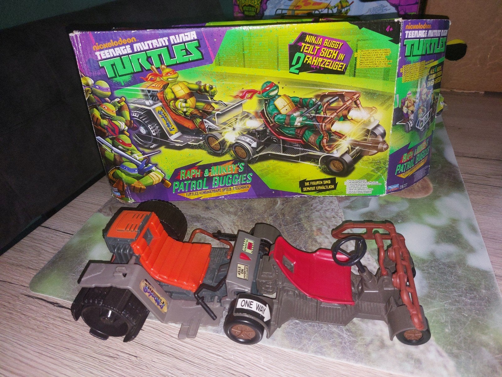 TMNT Raph & Mike's Patrol Buggies - Vintage speelgoed, Enfants & Bébés, Enlèvement, Utilisé, Garçon ou Fille