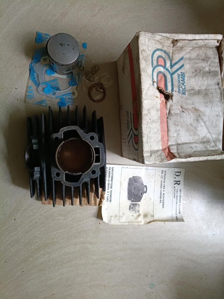 Cylindre Honda Camino Oldscool DR 65cc complet., Vélos & Vélomoteurs, Enlèvement ou Envoi, Cylindre