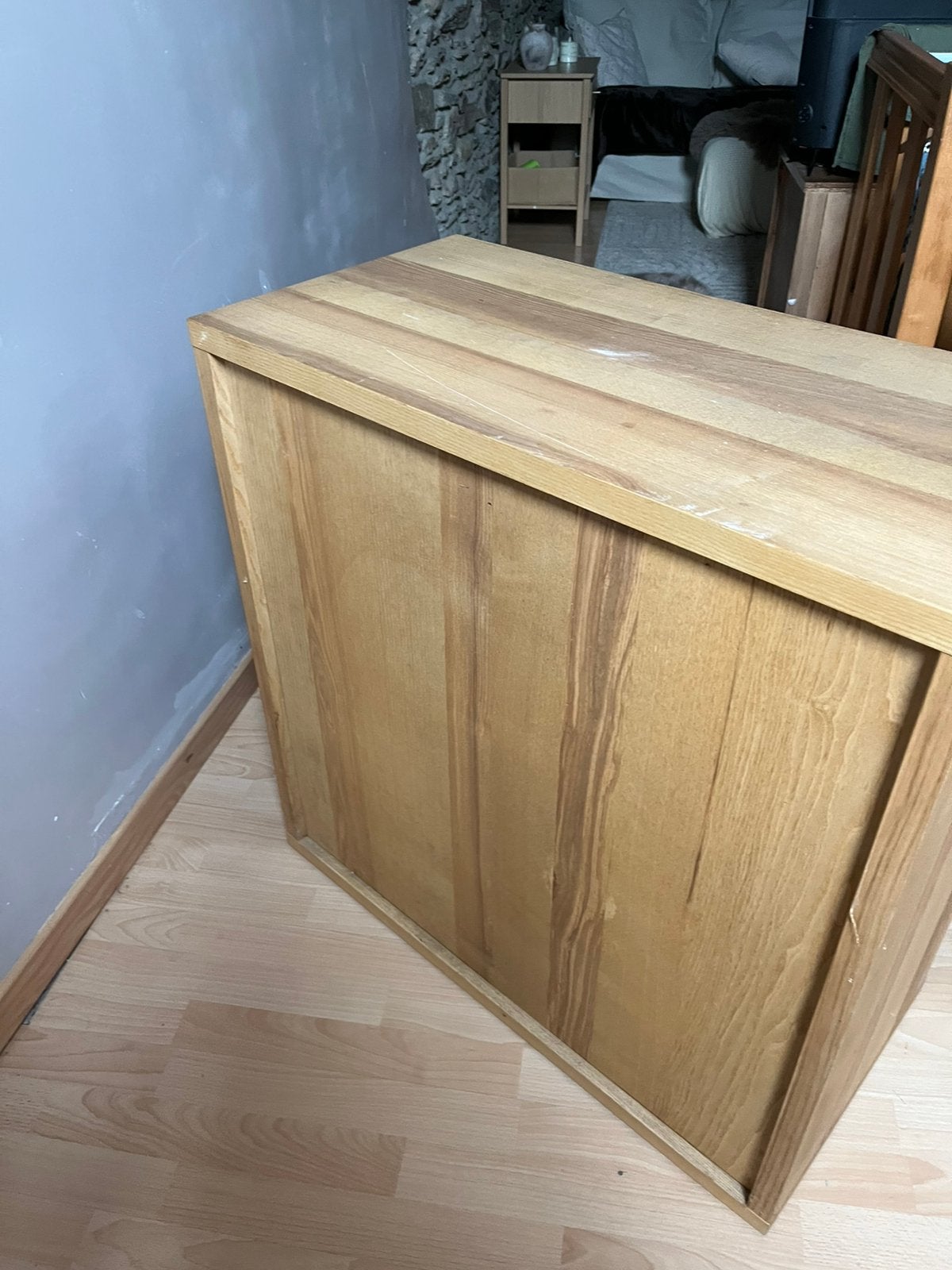 Petit meuble en bois, 25 à 50 cm, Enlèvement, Utilisé, Autres essences de bois