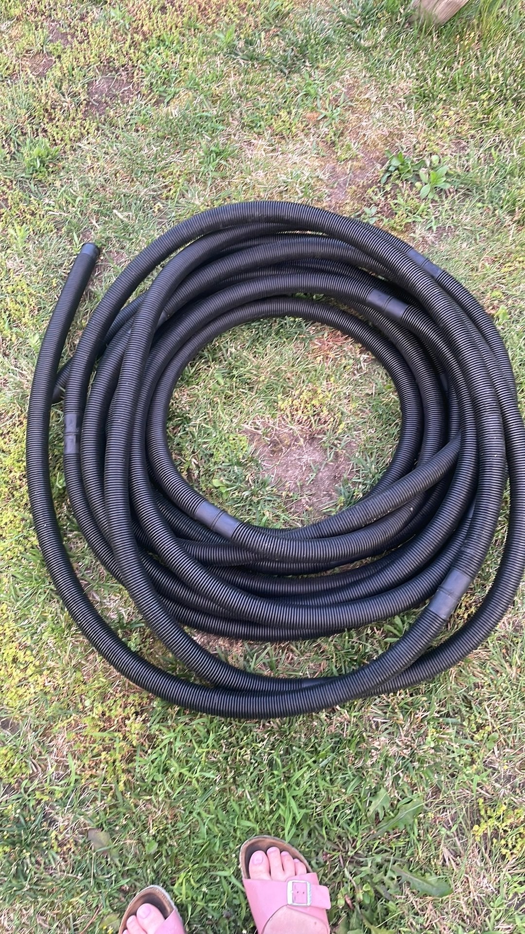 Lange pvc buis voor zwembad, Tuin en Terras, Ophalen, Zo goed als nieuw