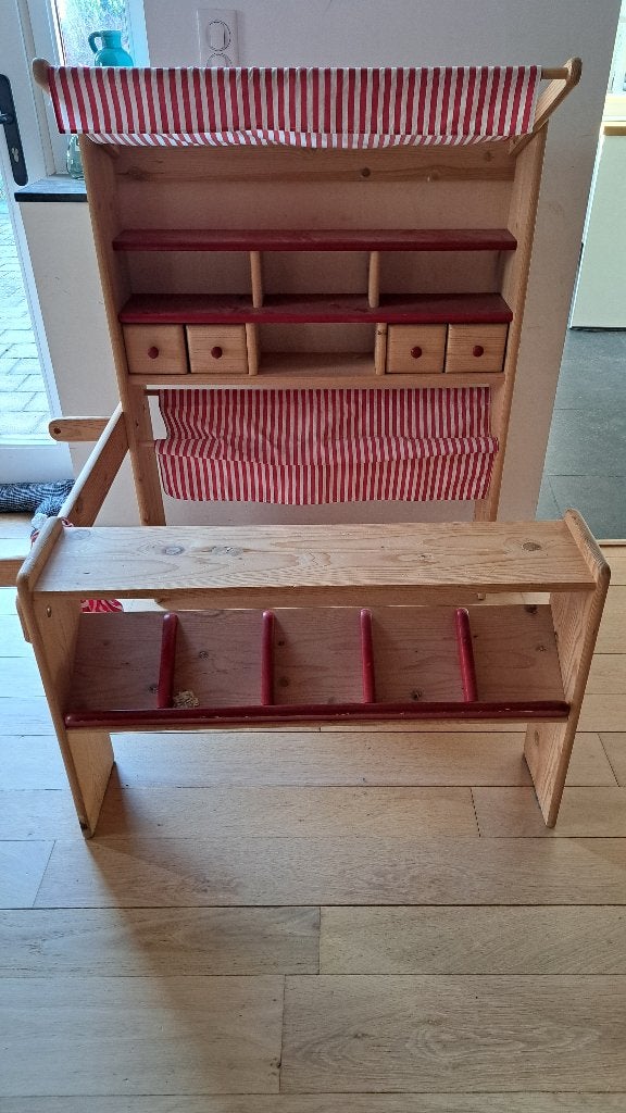 Petit magasin, Kinderen en Baby's, Speelgoed | Houten speelgoed, Ophalen, Gebruikt, Meubelstuk of Keukentje