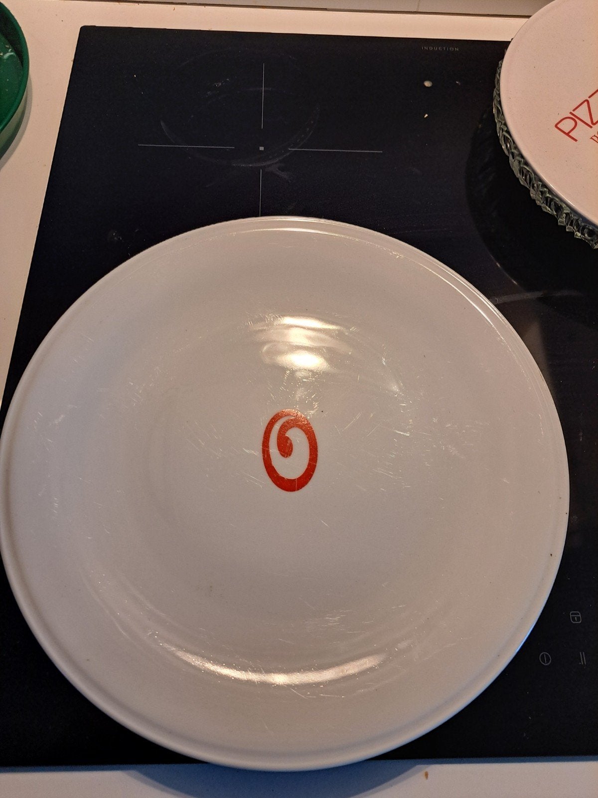 Grand plat ou assiette à pizza, Maison & Meubles, Cuisine | Vaisselle, Enlèvement, Utilisé