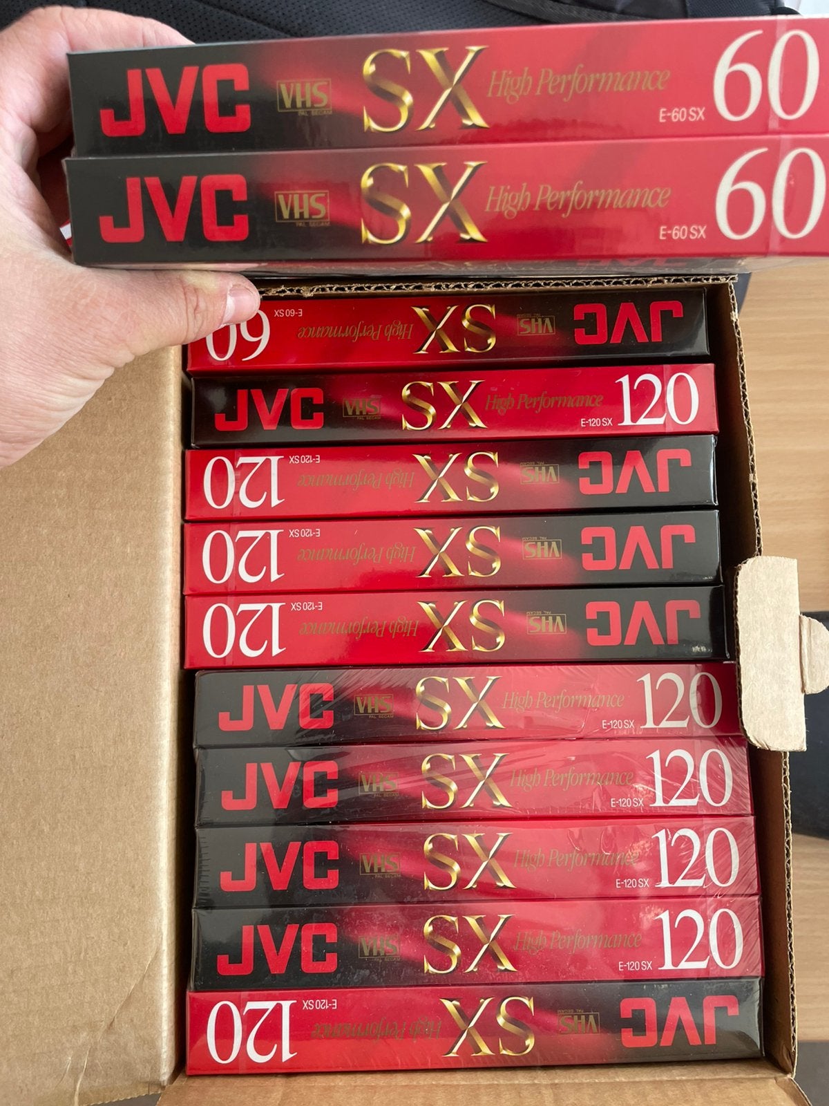 Video casettes JVC nieuw, Audio, Tv en Foto, Videospelers, Ophalen, Zo goed als nieuw