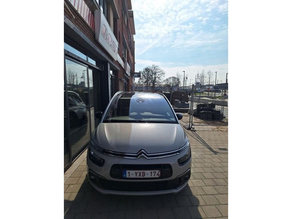 Citroen Grand C4 Spacetourer 1.5 BlueHDi S&S EAT8 Shine, Autos, Argent ou Gris, Achat, Euro 6, Boîte manuelle