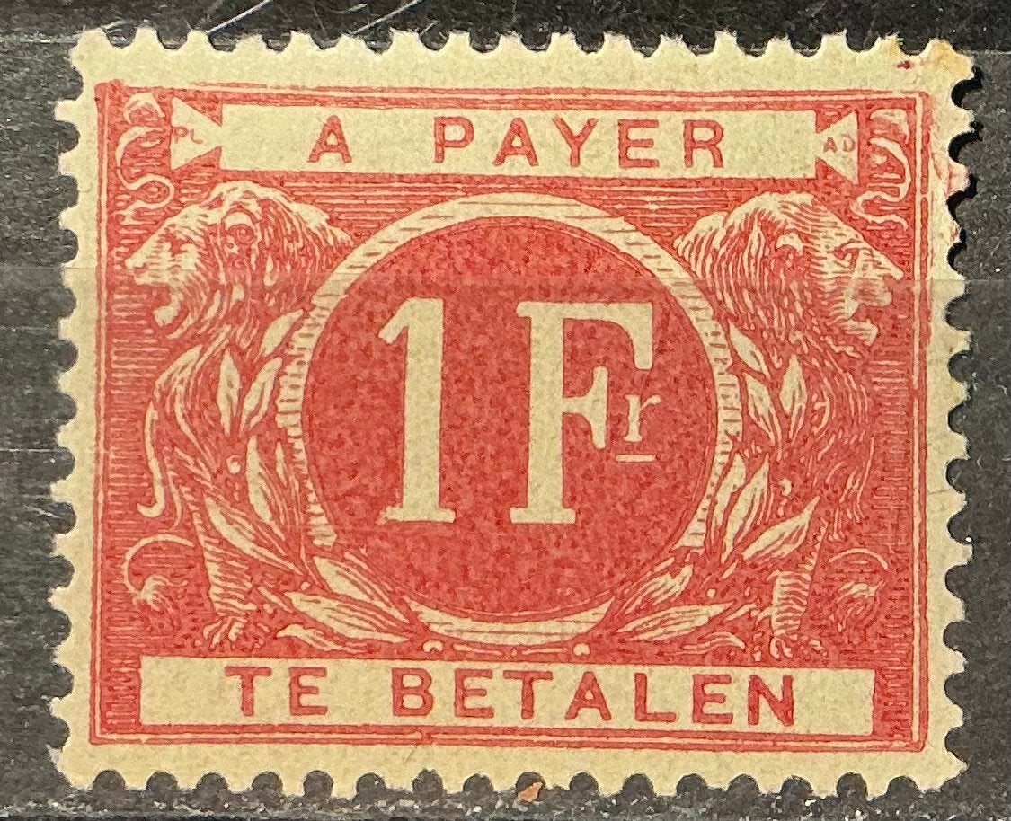 LOT 507. OBP: TX10. Strafportzegel. Mooi gecentreerd., Orginele gom, Ophalen of Verzenden, Postfris, Postfris