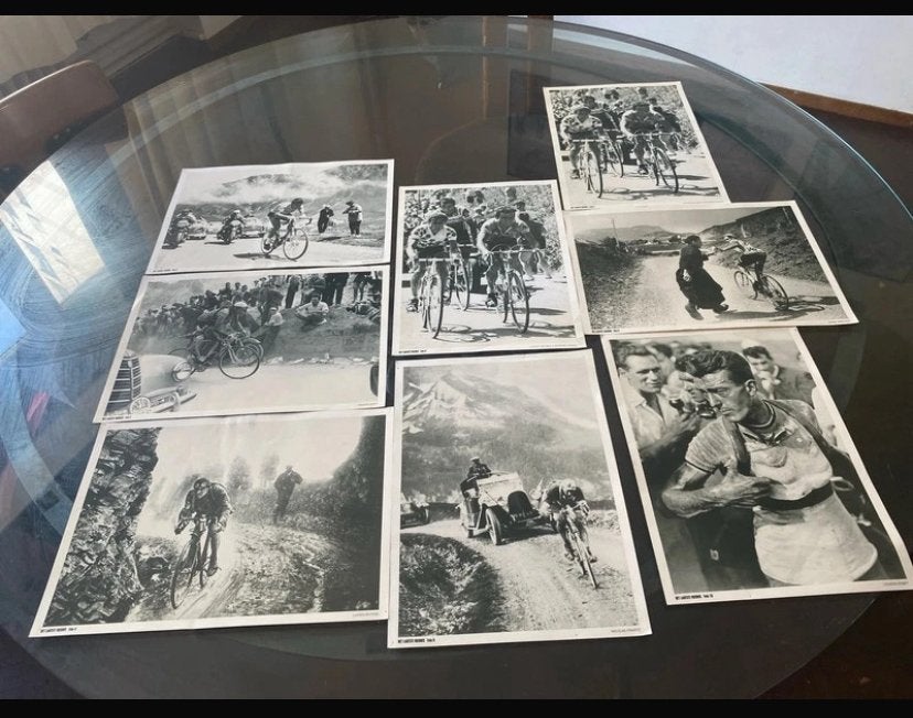 Fotos A4 jaren 70 Tour de France, Antiquités & Art, Enlèvement ou Envoi