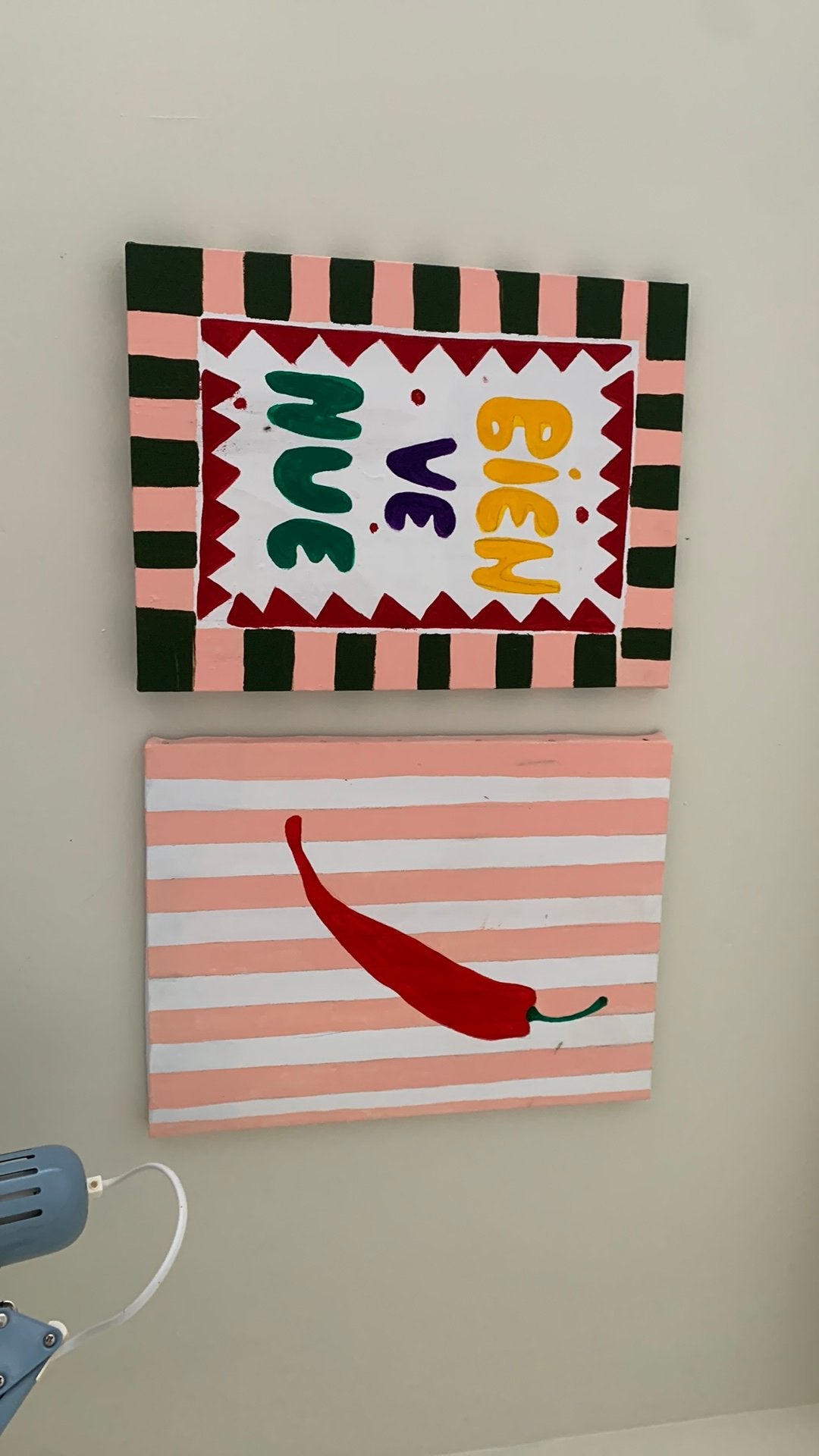 Tableau coloré, Enlèvement ou Envoi