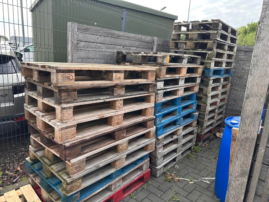 EPAL europallets, Doe-het-zelf en Bouw, Ophalen, Zo goed als nieuw, Pallet